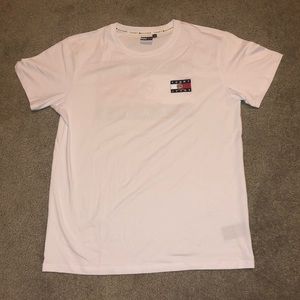 White Tommy Hilfiger Flag Shirt